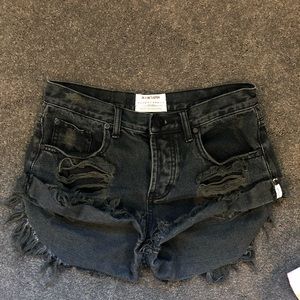 One teaspoon black shorts